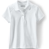 image:imageLands End School Uniform Girls Short Sleeve Feminine Fit Rapid Dry Polo ShirtWhite