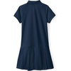 image:imageLands End School Uniform Girls Short Sleeve Mesh Pleated Polo DressClassic Navy