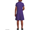 image:imageLands End School Uniform Girls Short Sleeve Mesh Pleated Polo DressDeep Purple