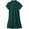 image:imageLands End School Uniform Girls Short Sleeve Mesh Pleated Polo DressEvergreen 24