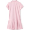 image:imageLands End School Uniform Girls Short Sleeve Mesh Pleated Polo DressIce Pink