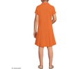 image:imageLands End School Uniform Girls Short Sleeve Mesh Pleated Polo DressOrange Spice