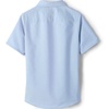 image:imageLands End School Uniform Girls Short Sleeve Oxford Dress ShirtBlue