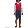 image:imageLands End School Uniform Kids Cotton Modal Fine Gauge Sweater VestRed