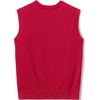 image:imageLands End School Uniform Kids Cotton Modal Fine Gauge Sweater VestRed
