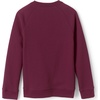 image:imageLands End School Uniform Kids Crew SweatshirtBurgundy