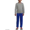 image:imageLands End School Uniform Kids Crew SweatshirtPewter Heather