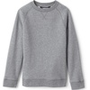 image:imageLands End School Uniform Kids Crew SweatshirtPewter Heather