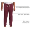 image:imageLands End School Uniform Kids Jogger SweatpantsBurgundy