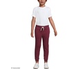 image:imageLands End School Uniform Kids Jogger SweatpantsBurgundy