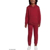 image:imageLands End School Uniform Kids Jogger SweatpantsGarnet