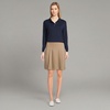 image:imageLands End School Uniform Kids Long Sleeve Interlock Polo ShirtClassic Navy
