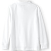 image:imageLands End School Uniform Kids Long Sleeve Mesh Polo ShirtWhite