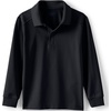 image:imageLands End School Uniform Kids Long Sleeve Rapid Dry Polo ShirtBlack
