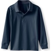 image:imageLands End School Uniform Kids Long Sleeve Rapid Dry Polo ShirtClassic Navy