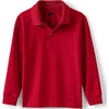 image:imageLands End School Uniform Kids Long Sleeve Rapid Dry Polo ShirtRed