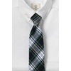 image:imageLands End School Uniform Kids Plaid To Be Tied TieWhite Plaid