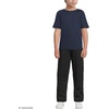 image:imageLands End School Uniform Kids Short Sleeve Active TeeClassic Navy