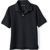 image:imageLands End School Uniform Kids Short Sleeve Mesh Polo ShirtBlack