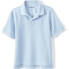 image:imageLands End School Uniform Kids Short Sleeve Mesh Polo ShirtBlue