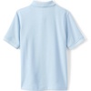 image:imageLands End School Uniform Kids Short Sleeve Mesh Polo ShirtBlue