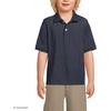 image:imageLands End School Uniform Kids Short Sleeve Mesh Polo ShirtClassic Navy