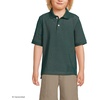image:imageLands End School Uniform Kids Short Sleeve Mesh Polo ShirtEvergreen