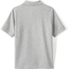 image:imageLands End School Uniform Kids Short Sleeve Mesh Polo ShirtGray Heather