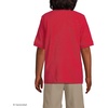 image:imageLands End School Uniform Kids Short Sleeve Mesh Polo ShirtRed