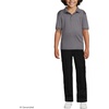 image:imageLands End School Uniform Kids Short Sleeve Rapid Dry Polo ShirtArctic Gray