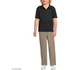 image:imageLands End School Uniform Kids Short Sleeve Rapid Dry Polo ShirtBlack