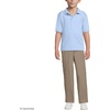 image:imageLands End School Uniform Kids Short Sleeve Rapid Dry Polo ShirtBlue