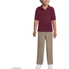 image:imageLands End School Uniform Kids Short Sleeve Rapid Dry Polo ShirtBurgundy
