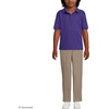 image:imageLands End School Uniform Kids Short Sleeve Rapid Dry Polo ShirtDeep Purple