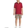 image:imageLands End School Uniform Kids Short Sleeve Rapid Dry Polo ShirtGarnet