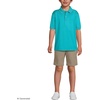 image:imageLands End School Uniform Kids Short Sleeve Rapid Dry Polo ShirtTeal Breeze