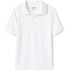 image:imageLands End School Uniform Kids Short Sleeve Rapid Dry Polo ShirtWhite
