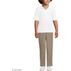 image:imageLands End School Uniform Kids Short Sleeve Rapid Dry Polo ShirtWhite