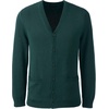 image:imageLands End School Uniform Mens Cotton Modal Button Front Cardigan SweaterEvergreen