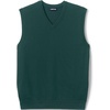image:imageLands End School Uniform Mens Cotton Modal Fine Gauge Sweater VestEvergreen
