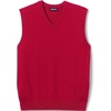 image:imageLands End School Uniform Mens Cotton Modal Fine Gauge Sweater VestRed