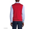 image:imageLands End School Uniform Mens Cotton Modal Fine Gauge Sweater VestRed