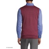 image:imageLands End School Uniform Mens Cotton Modal Sweater VestBurgundy