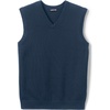 image:imageLands End School Uniform Mens Cotton Modal Sweater VestClassic Navy