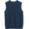 image:imageLands End School Uniform Mens Cotton Modal Sweater VestClassic Navy