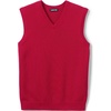 image:imageLands End School Uniform Mens Cotton Modal Sweater VestRed