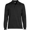 image:imageLands End School Uniform Mens Long Sleeve Rapid Dry Polo ShirtBlack