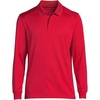 image:imageLands End School Uniform Mens Long Sleeve Rapid Dry Polo ShirtRed