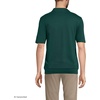 image:imageLands End School Uniform Mens Short Sleeve Banded Bottom Polo ShirtEvergreen