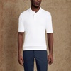 image:imageLands End School Uniform Mens Short Sleeve Banded Bottom Polo ShirtWhite